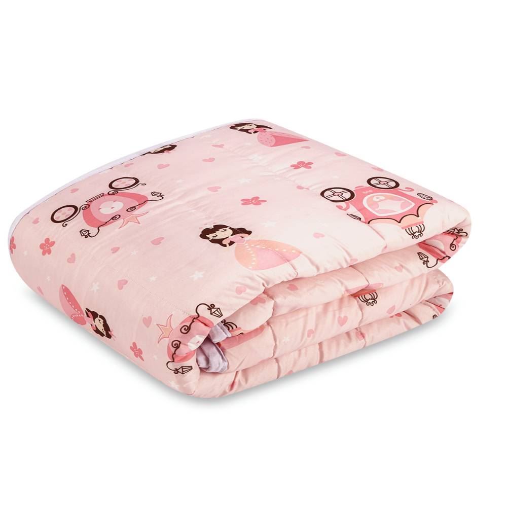 Edredom Solteiro Microfibra 100% Poliéster Kids Solecasa - Princesa