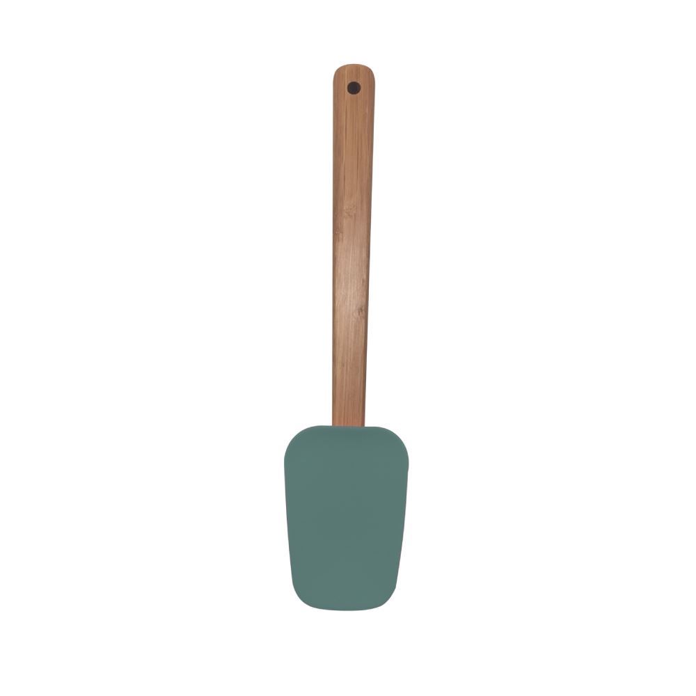 Espátula de Silicone com Cabo de Bambu 29Cm Havan Casa - Verde