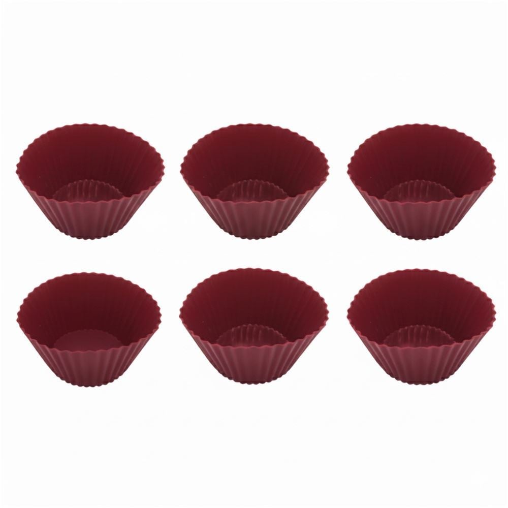 Forma de Cupcake 6 Peças Basic Havan Casa - Goiaba