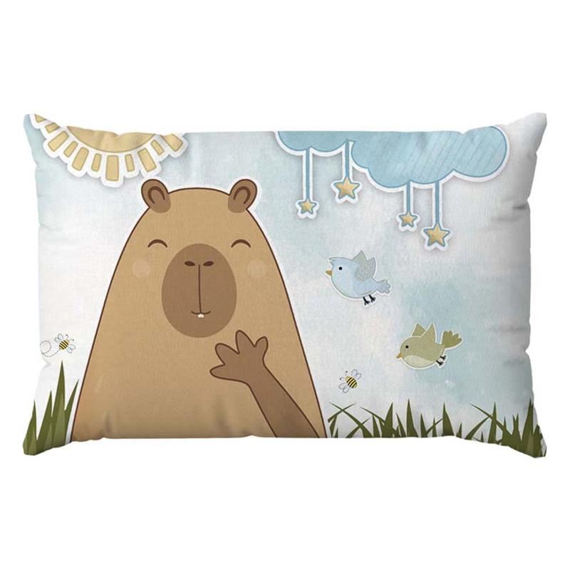 Fronha Avulsa Infantil Clube do Abraço Havan Casa - Cacau Capivara