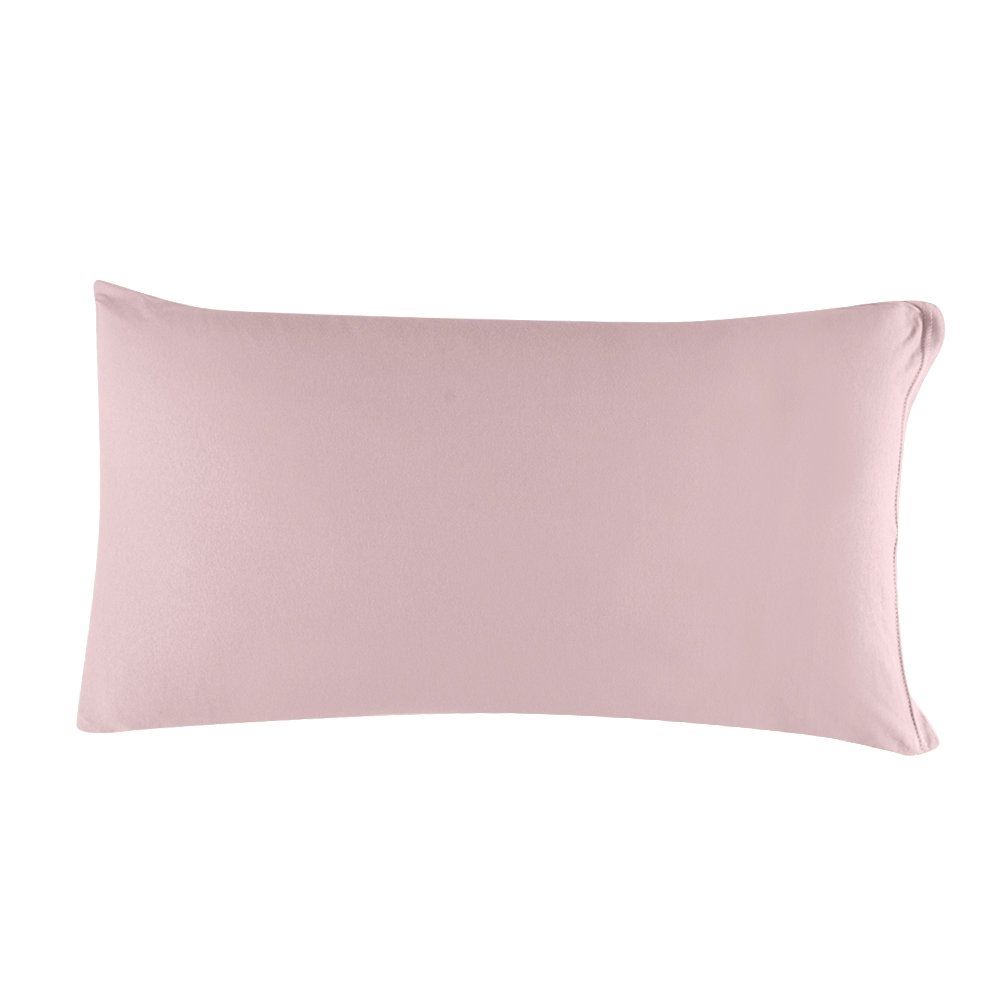 Fronha Avulsa 100% Algodão Malha Fio Penteado Havan Casa 1 Pç - Rosa Bebê