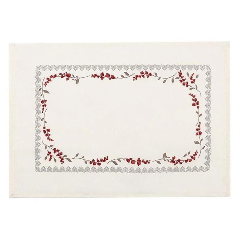 Fundo de Prato 45 X 31 cm Clean Athenas Döhler - Buque Vintage