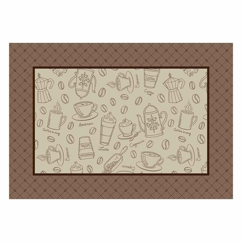 Fundo de Prato 45 X 31 cm Clean Athenas Döhler - Desenho Café