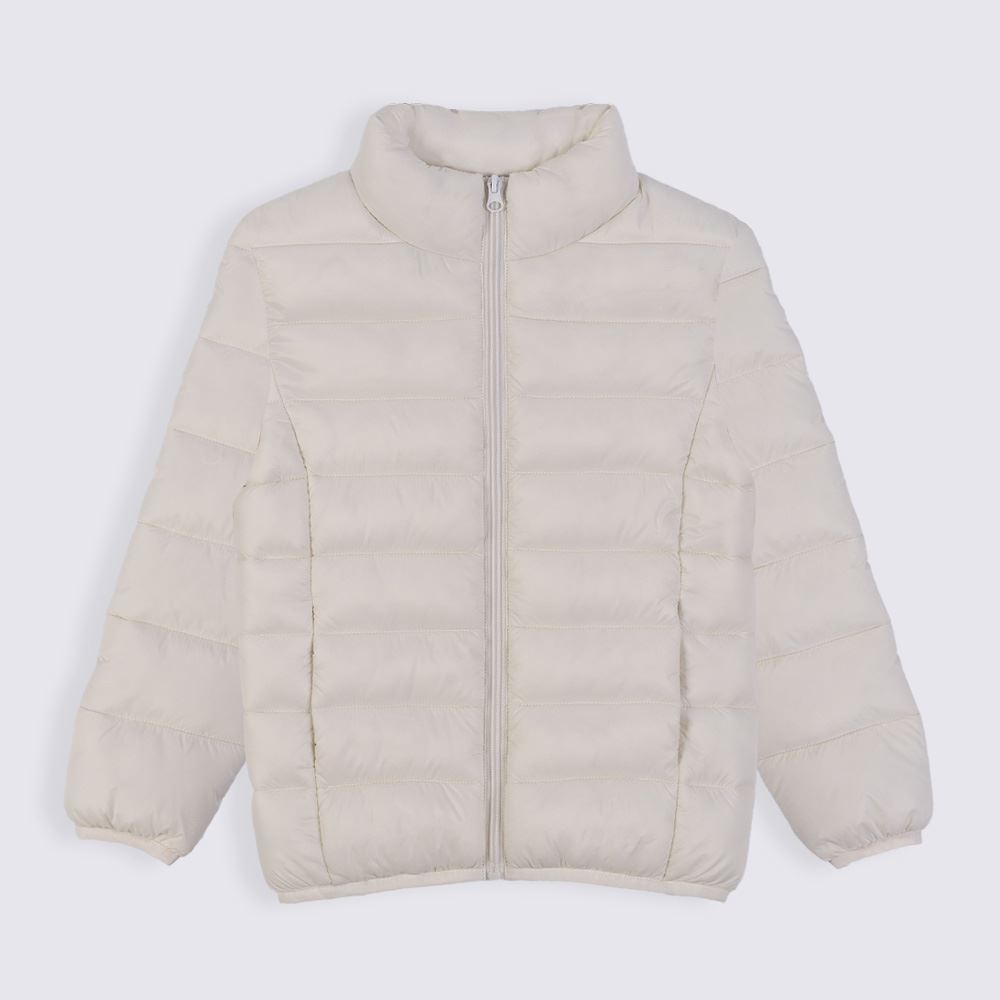 Jaqueta Infantil Aspen Menina 4 a 10 anos Marmelada Off White