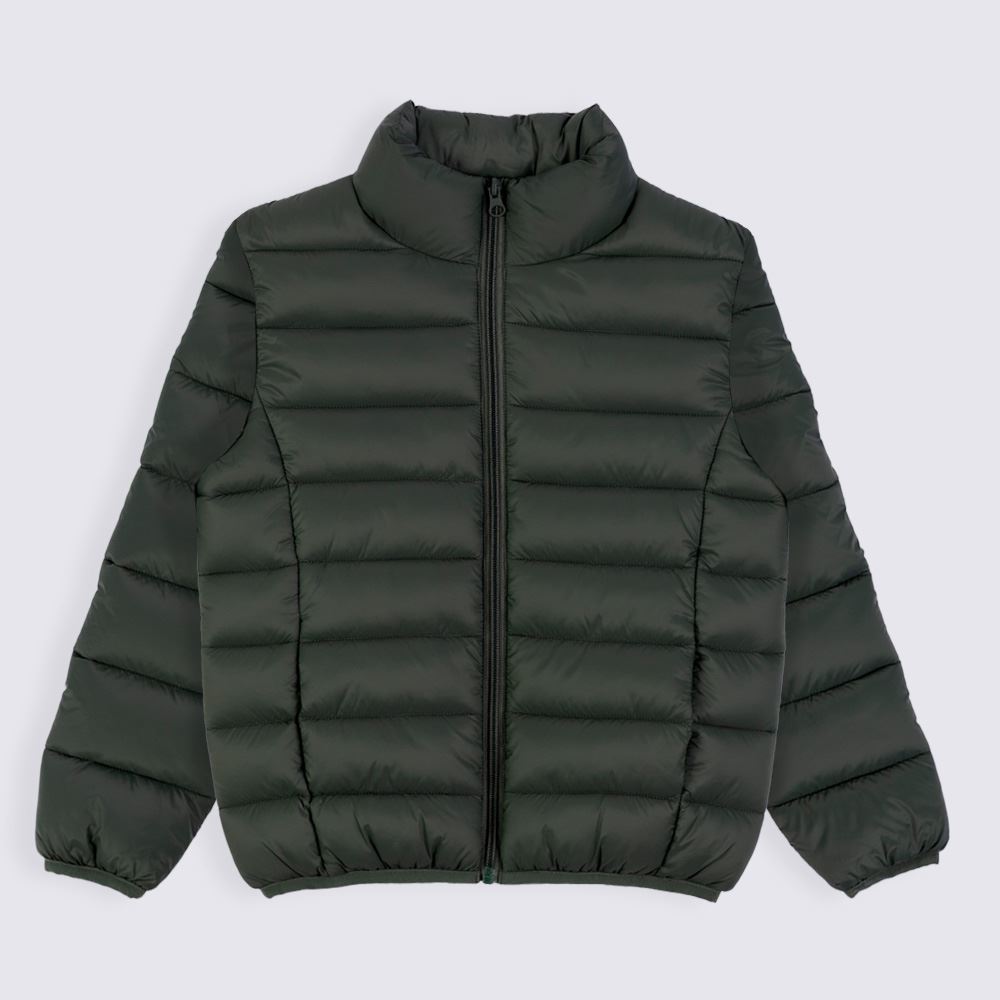 Jaqueta Infantil Aspen Menino 4 a 10 Anos Hot Dog Verde Militar
