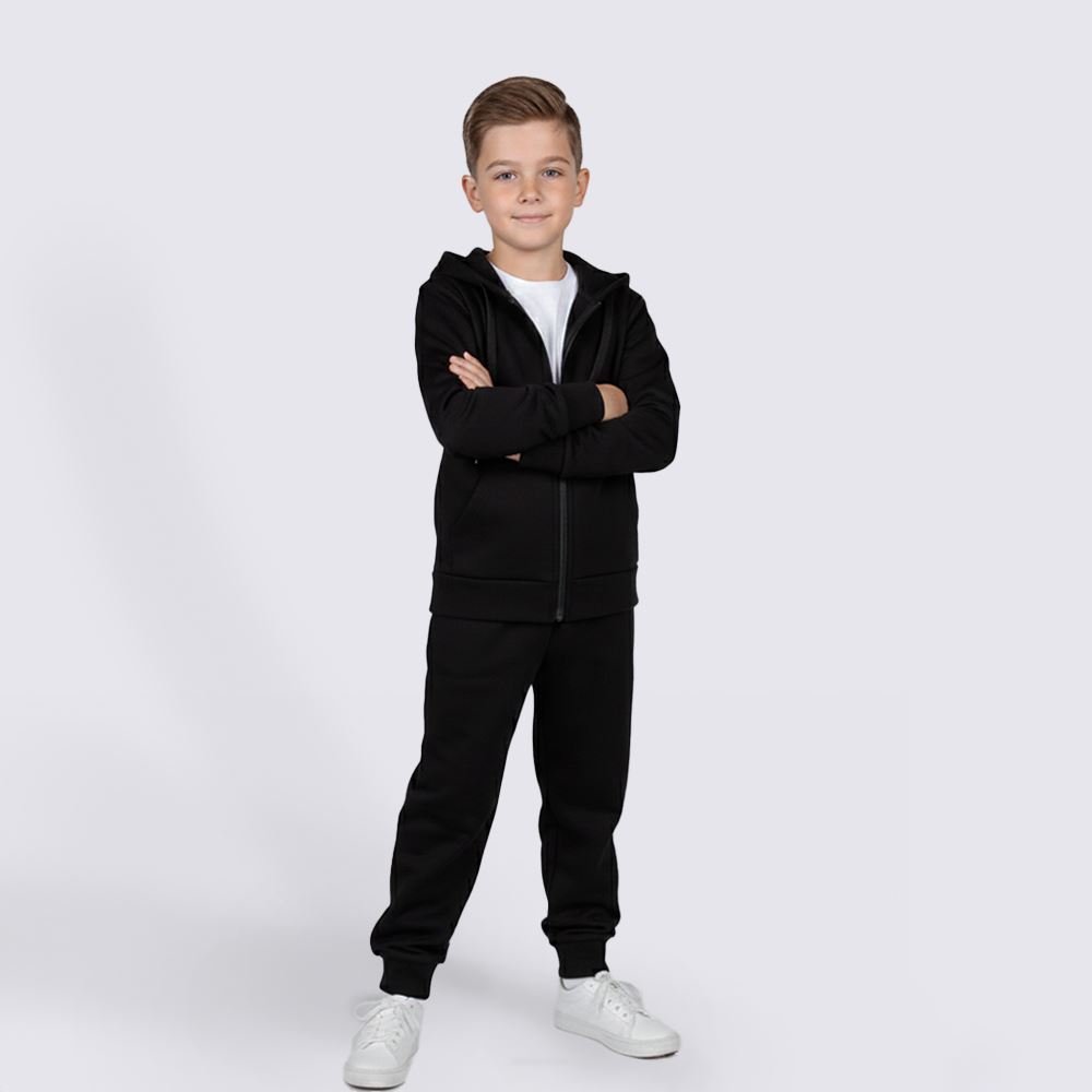 Jaqueta Infantil Menino 4 a 10 Anos Hot Dog Preto