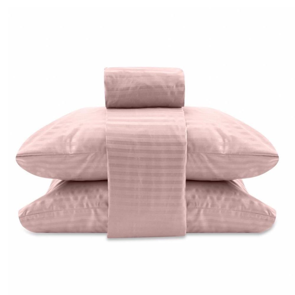 Jogo de Cama Casal Provence Havan Casa 4 pçs - Rosa
