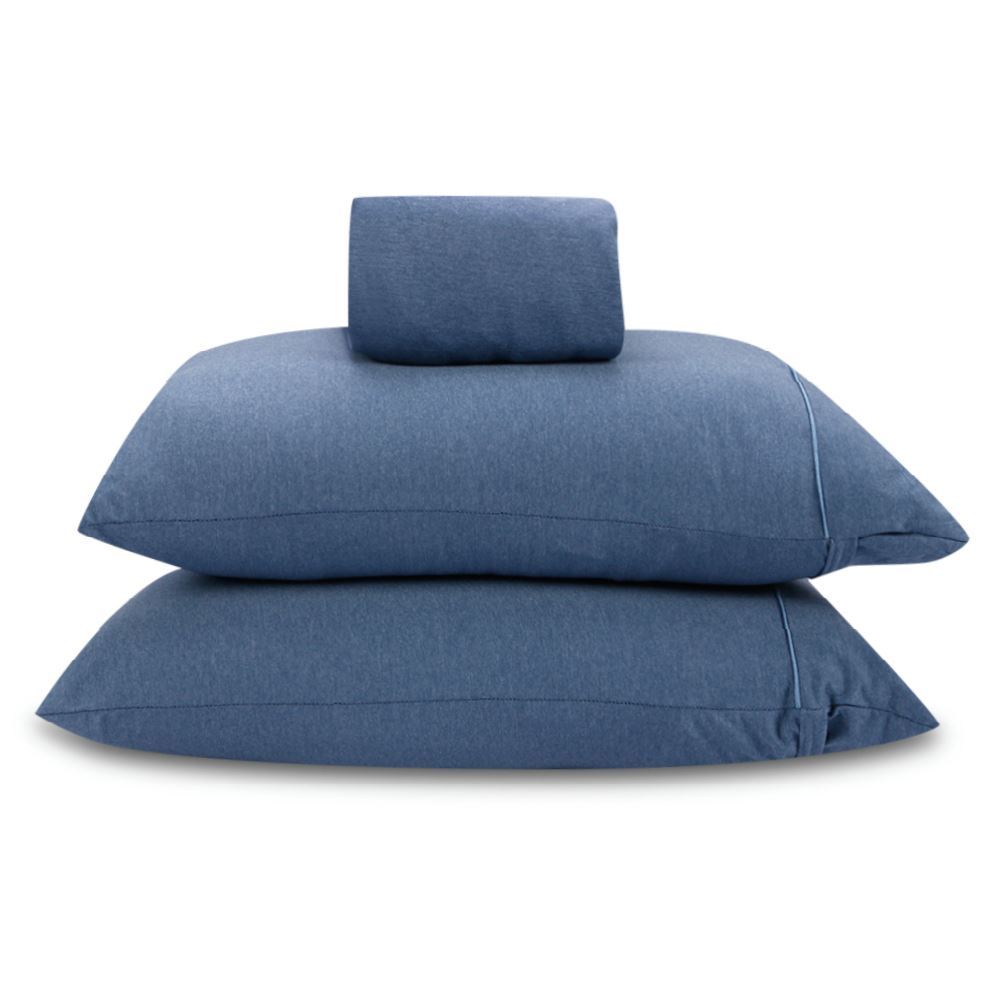 Jogo de Cama King Urban Confort Havan Casa 3 pçs - Azul Lua