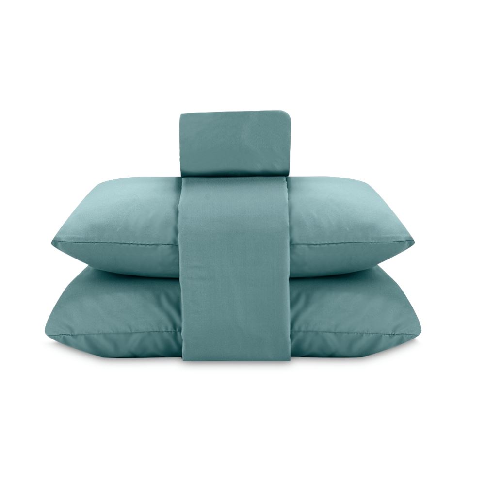 Jogo de Cama King Elegance Liso Havan Casa 4 Peças - Verde