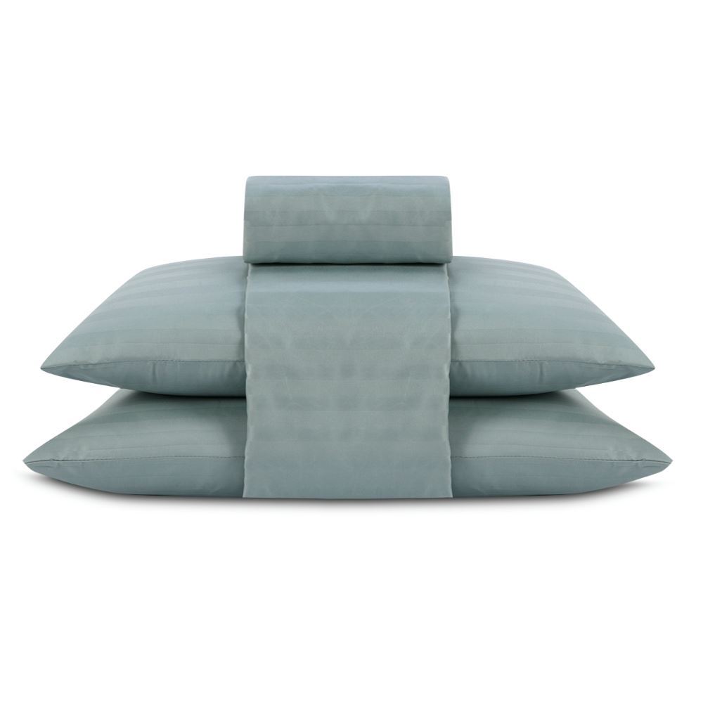 Jogo de Cama Queen 4 Peças Stripe Firenze Havan Casa - Verde
