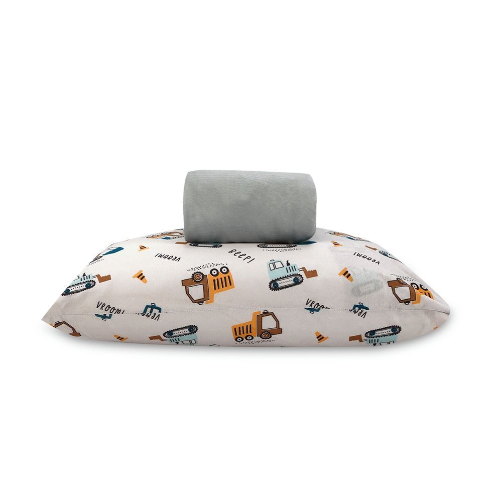 Jogo de Cama Solteiro Kids Malha Solecasa by Havan Kids 2 pçs - Máquinas