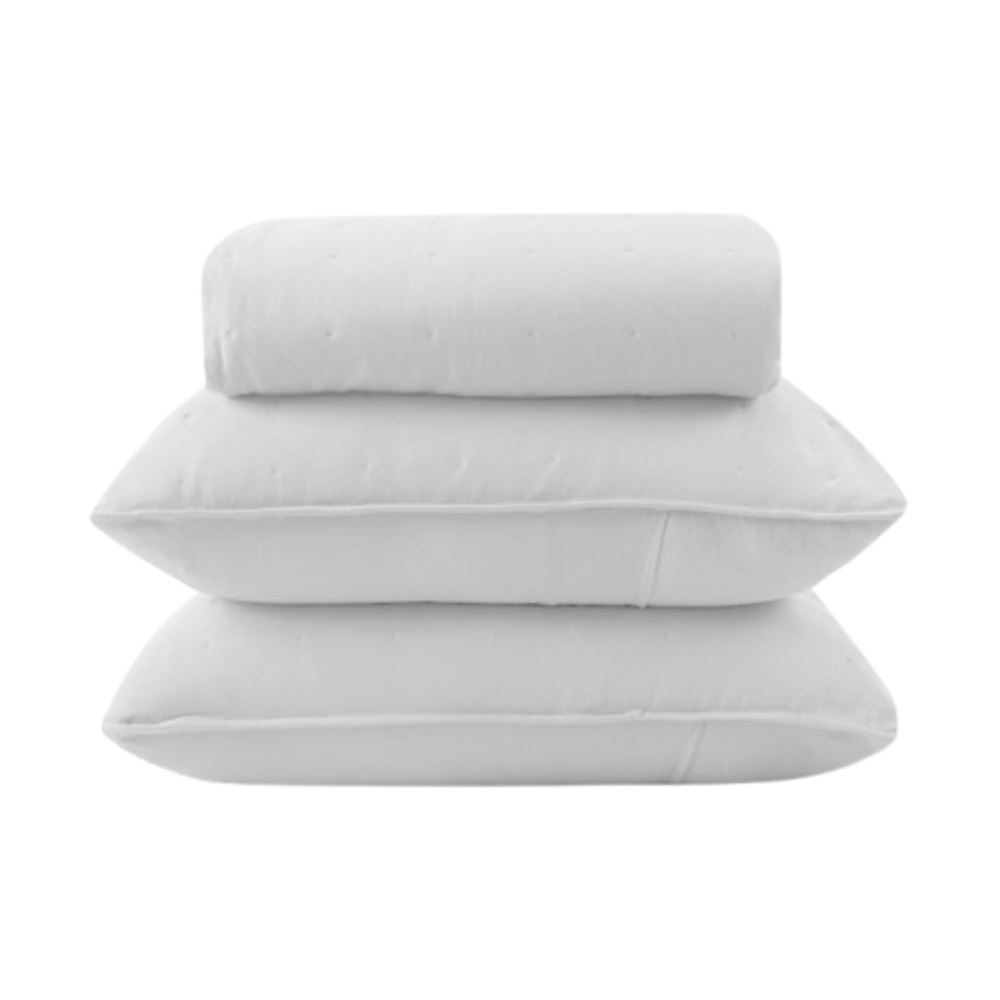 Kit Colcha Queen Elegance Havan Casa 3 pçs - Branco