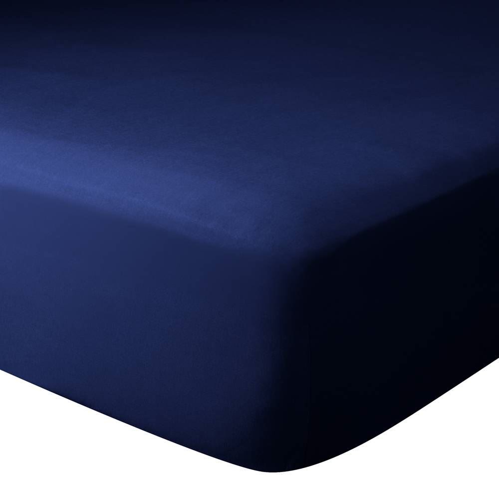Lençol Avulso Queen Liso Paris Solecasa 1 Pç - Azul Profundo