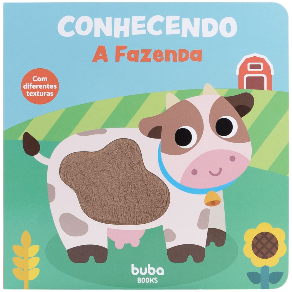 Livrinhos com Texturas Interativos Buba - CONHECENDO A FAZENDA