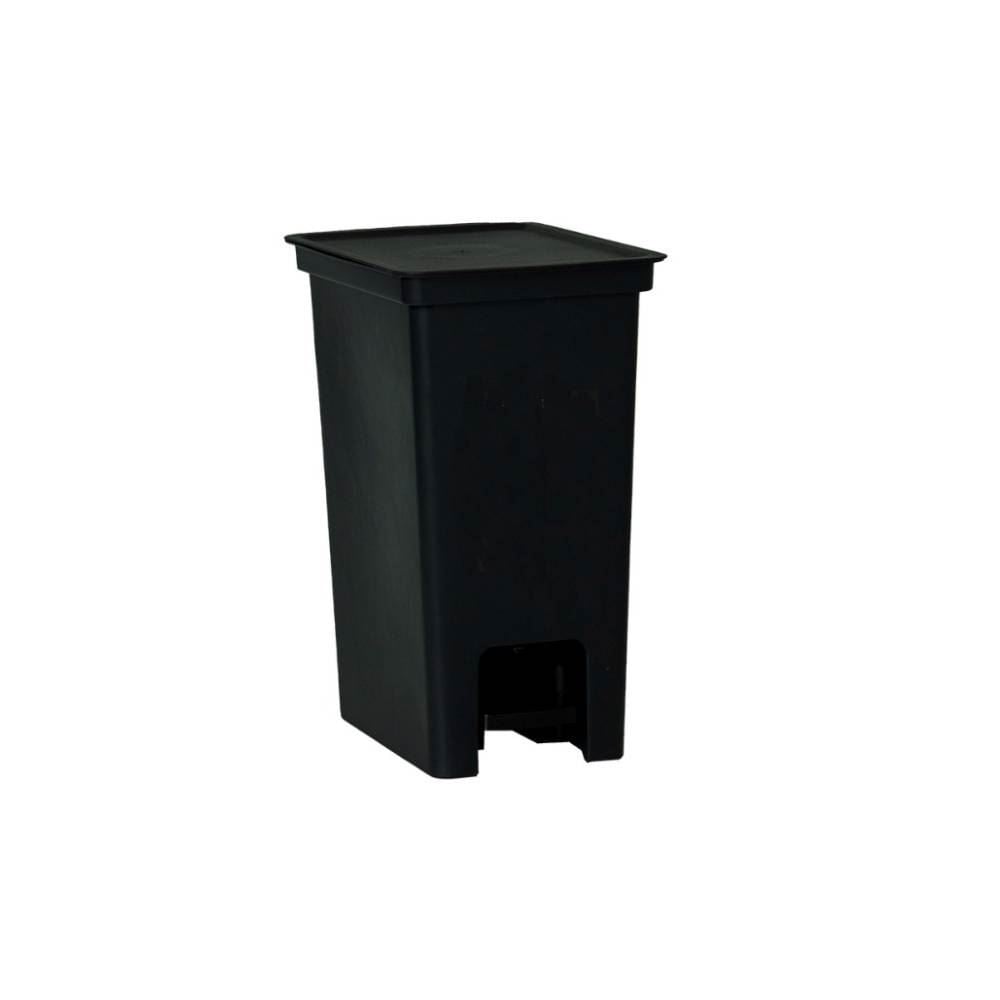 Lixeira Com Pedal Fly Paramount 10 Litros - Preto