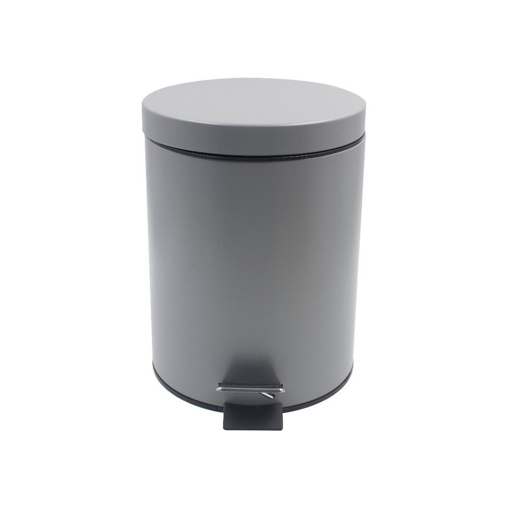 Lixeira com Pedal Viena Havan Casa 5 Litros - Cinza