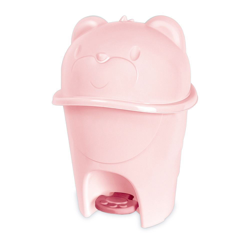 Lixeira Infantil 6,5 Litros com Pedal Fofura Havan Baby - Roset