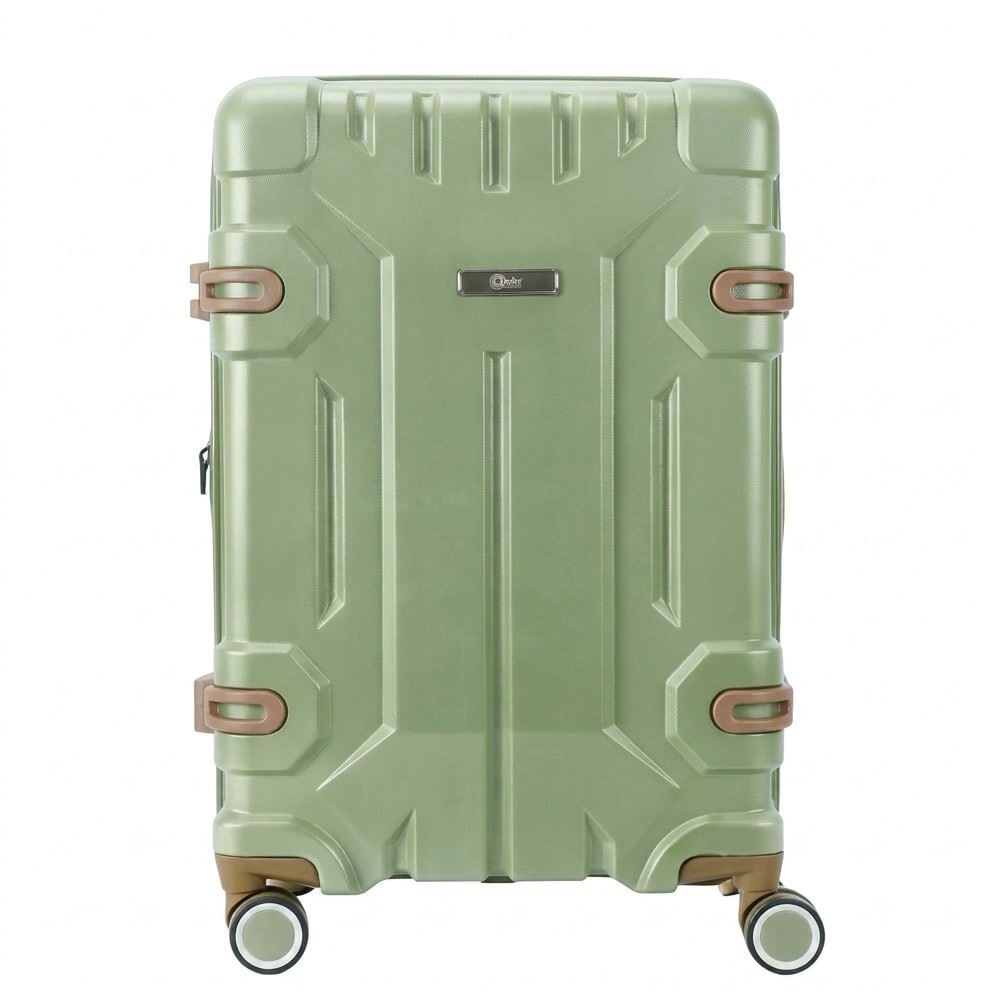 Mala de Viagem Grande Ml-99 Abs Della Import - Verde Claro