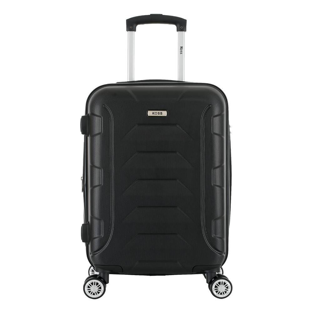 Mala de Bordo Abs 360° Flórida 10Kg Koss - Preto