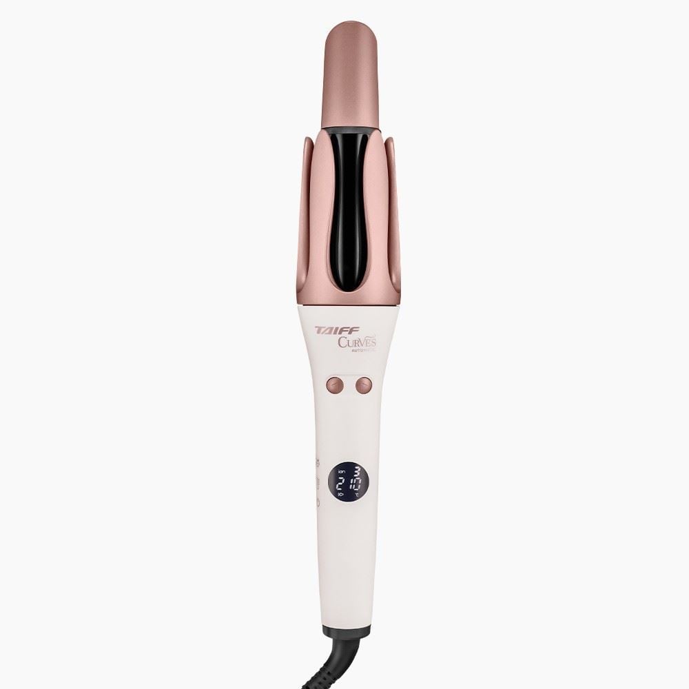Modelador de Cabelo Curves Automatic Taiff Bivolt - Rose