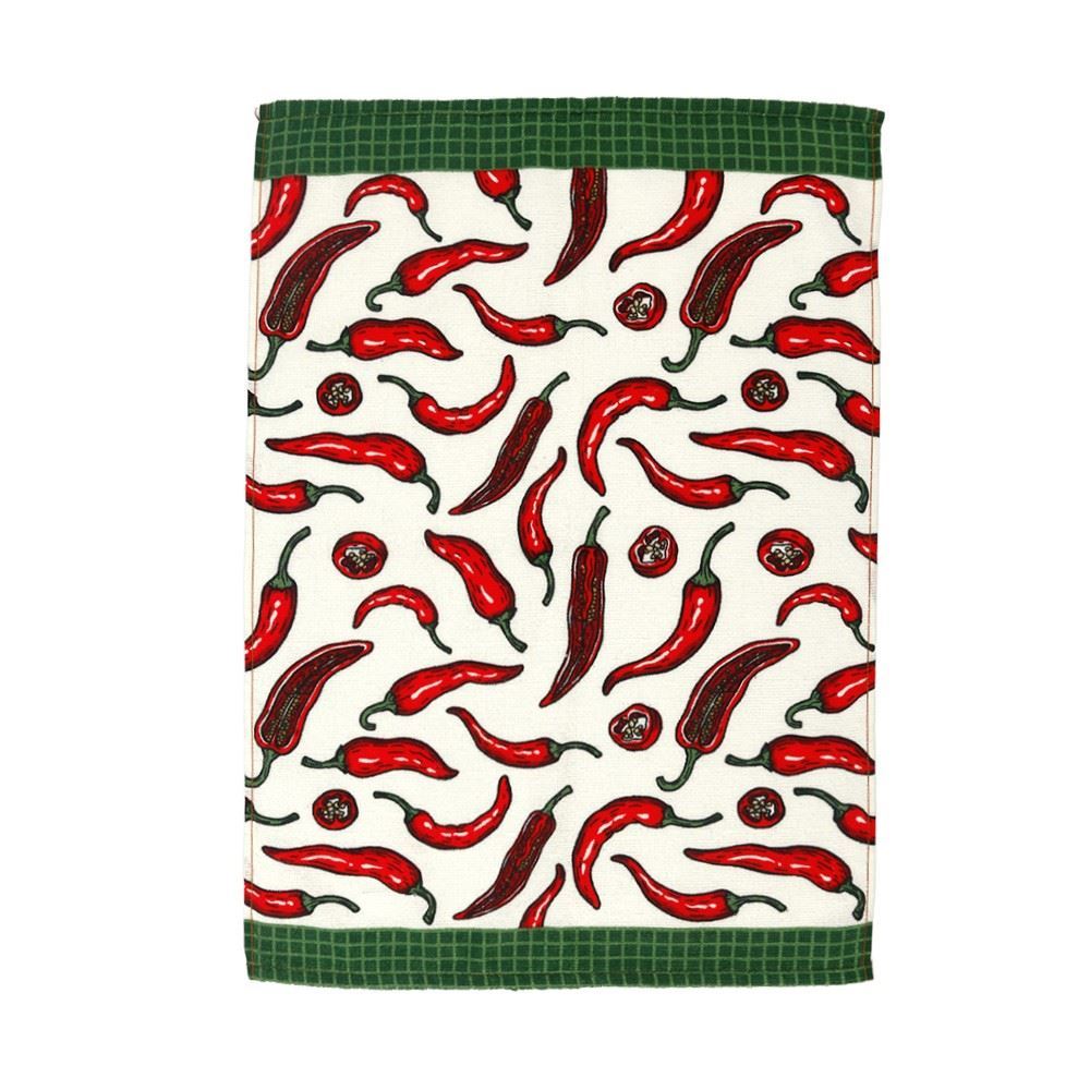 Pano de Copa 100% Algodão Felpudo Döhler 1 Pç - Pimentas