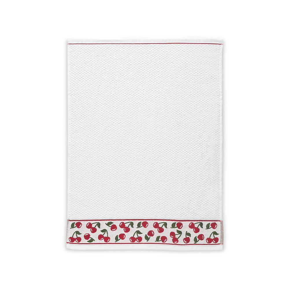 Pano de Copa 46X65 cm Jacquard Karsten - Cerejas