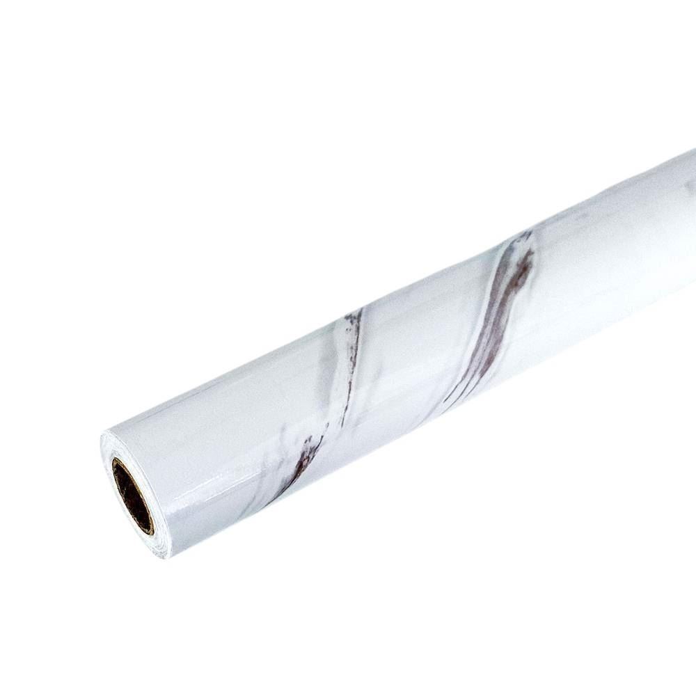Papel Adesivo Auto Colante 45X200 Cm Havan Casa - Mármore Carrara 
