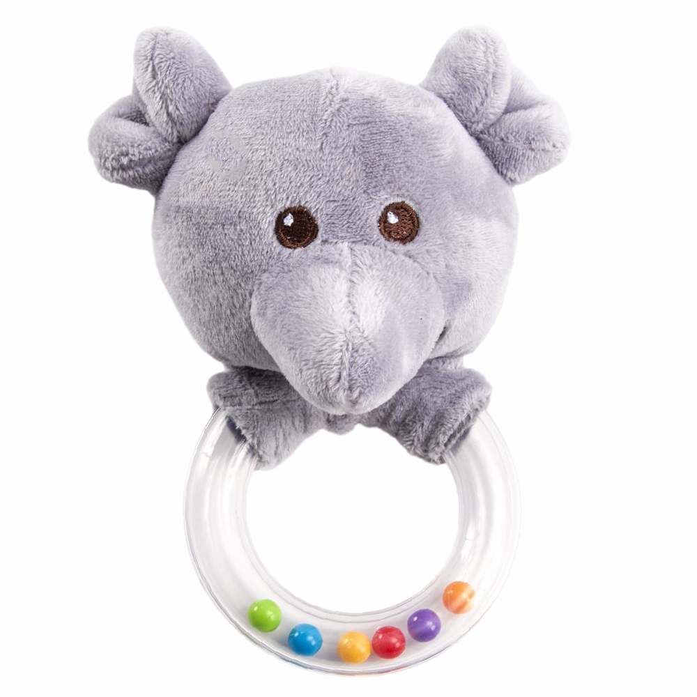 Pelúcia Com Chocalho Havan Baby - Elefante