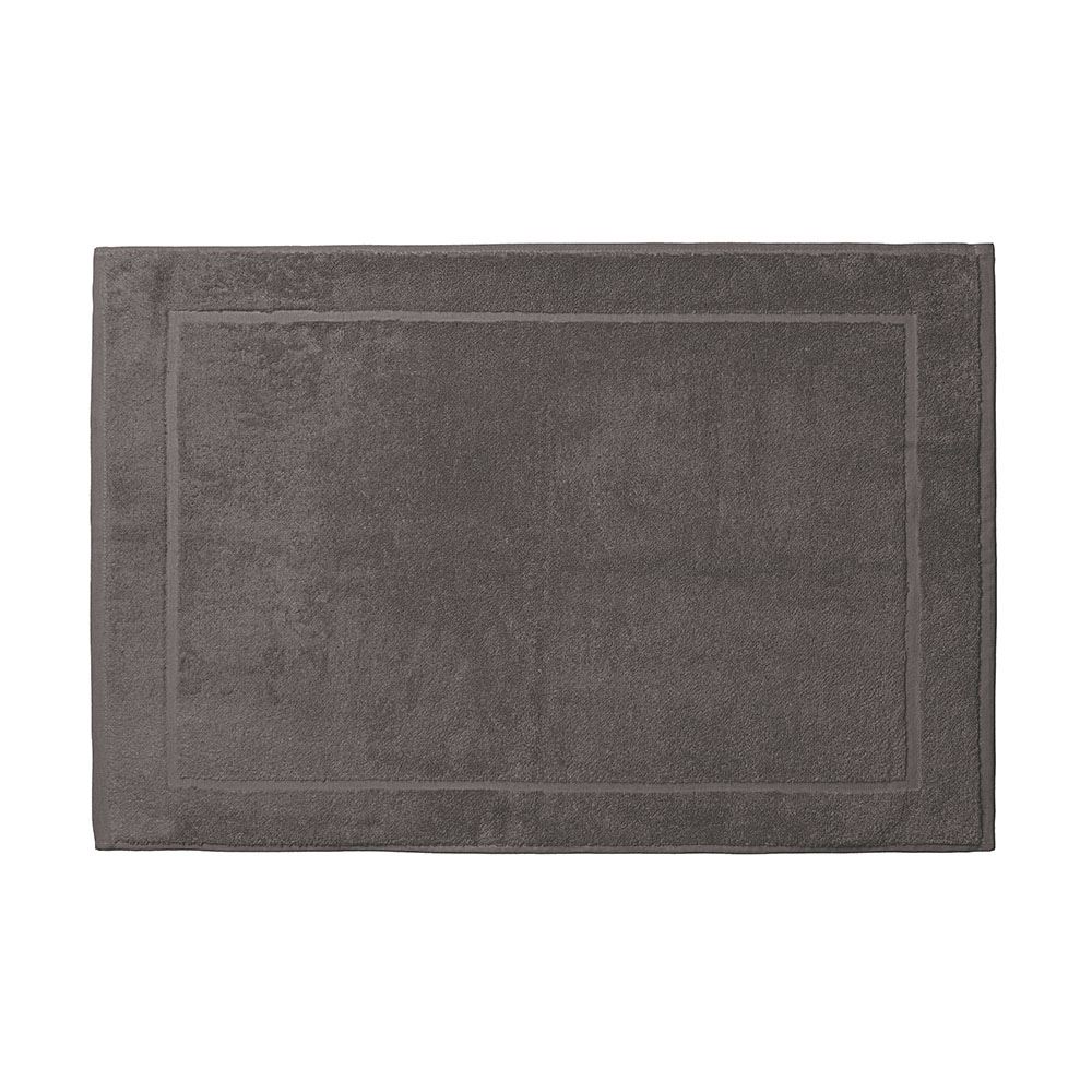 Tapete Piso Atoalhado para Banheiro 48X70cm Lumine Paris Karsten - Carbono