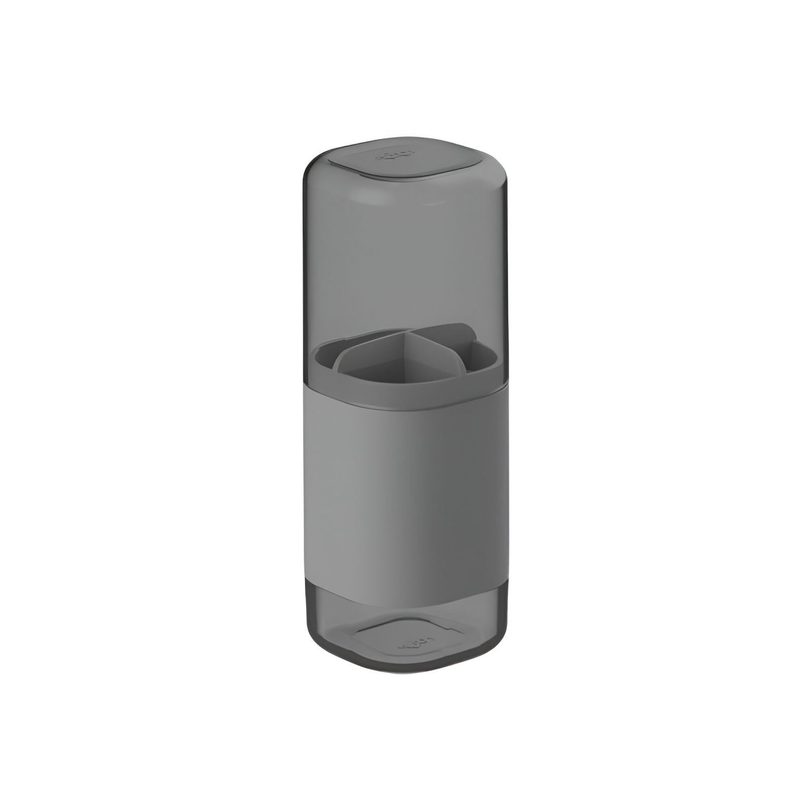 Porta Escova de Dente Dual Ou - Chumbo