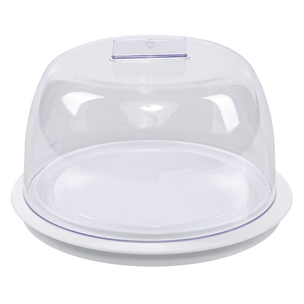 Porta Queijo de Plástico Ou Break - Branco