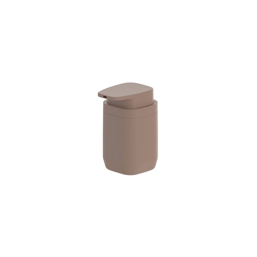 Porta Sabonete Liquido Aura 380Ml Ou - MARROM AMENDOA FECHADO