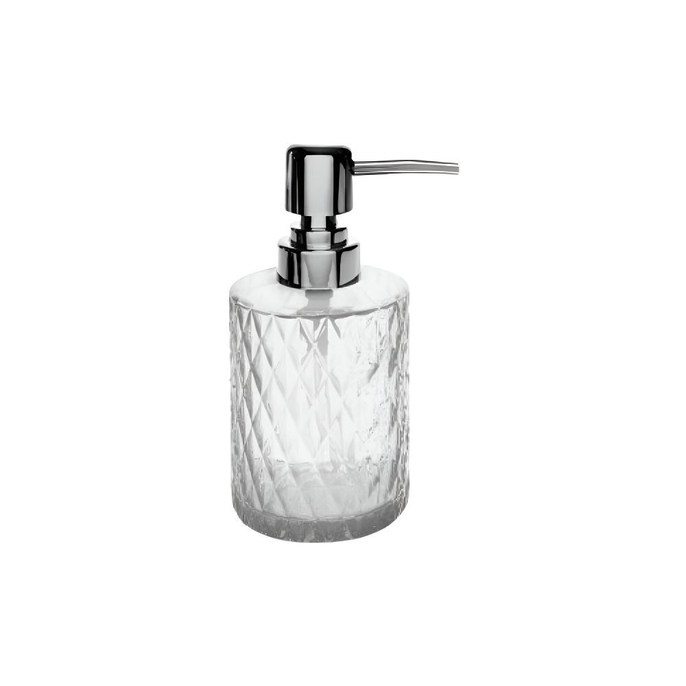 Porta Sabonete Líquido Sortido Lyor 250 ml - Pump Prata