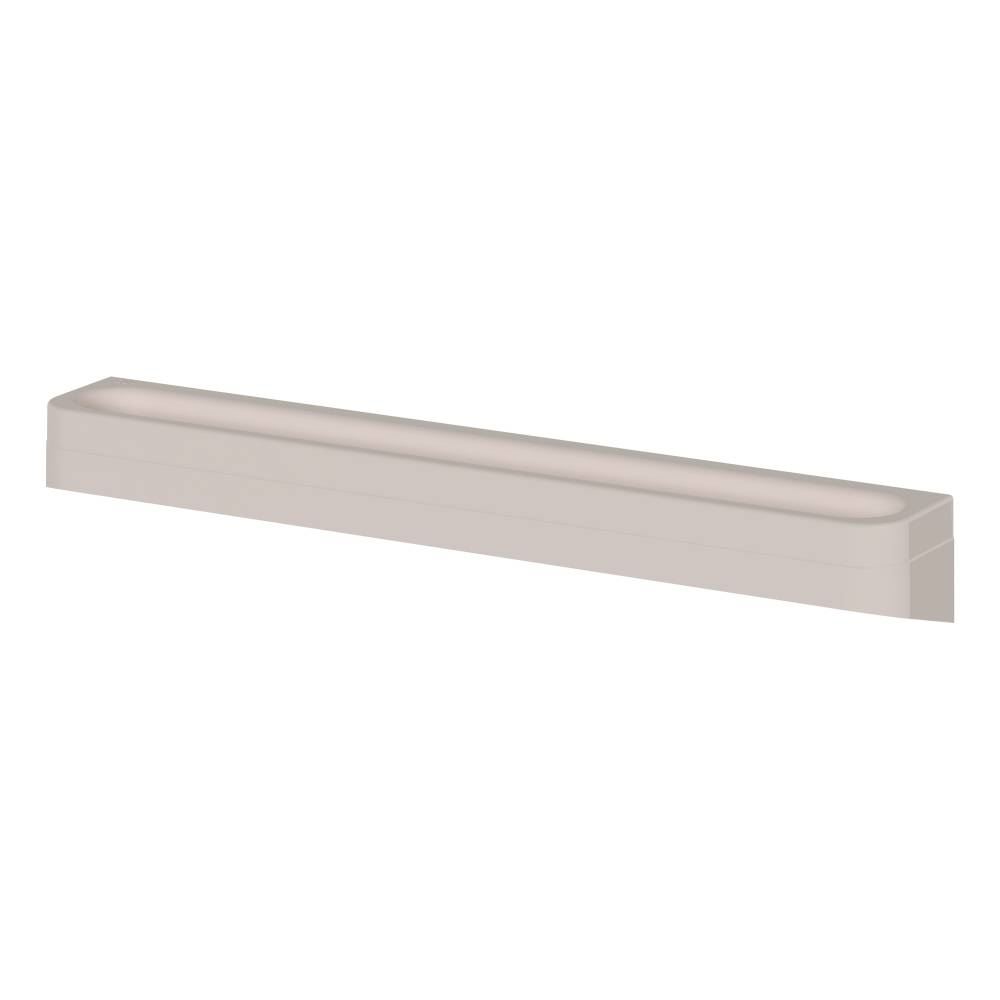 Porta Toalha de Parede 55Cm Eleve Ou - BEGE FECHADO