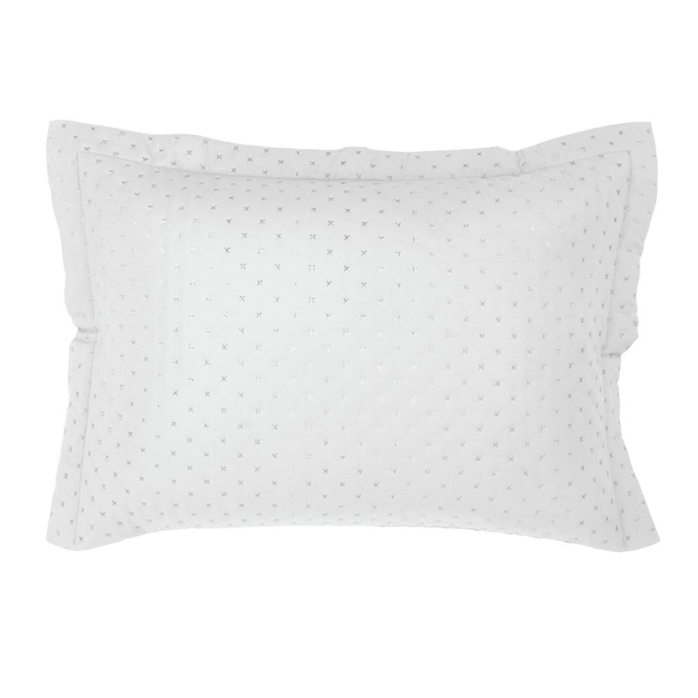 Porta Travesseiro 50X70 cm Elegance Havan Casa 1 Pç - Branco
