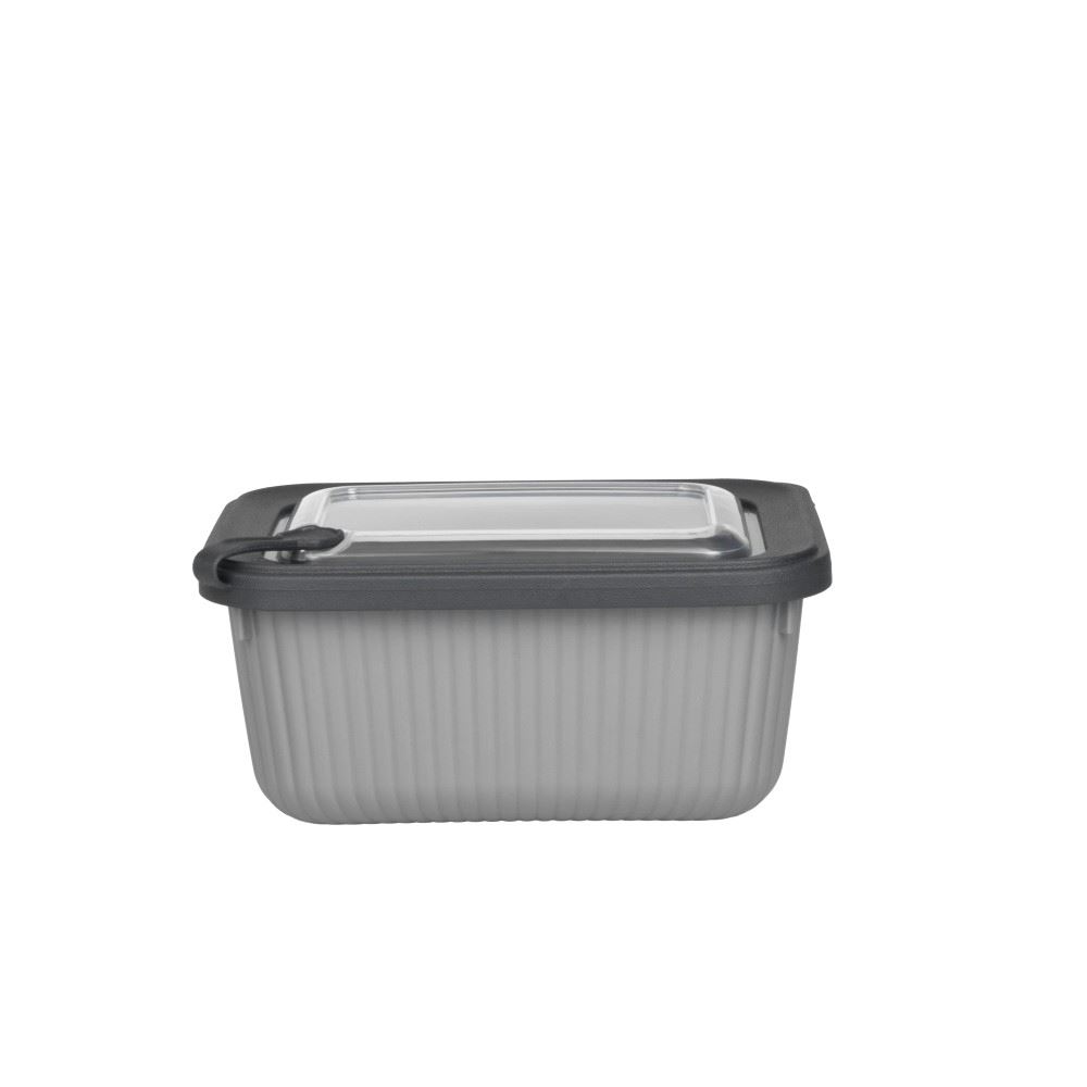 Pote Retangular Camerata Havan Casa 600Ml - Cinza
