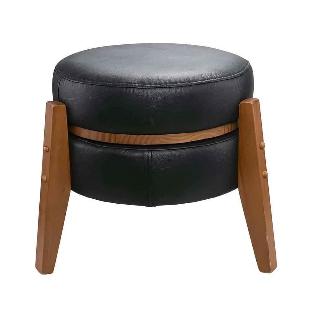 Puff Multiuso Jakarta 39X41cm Havan Casa - Preto