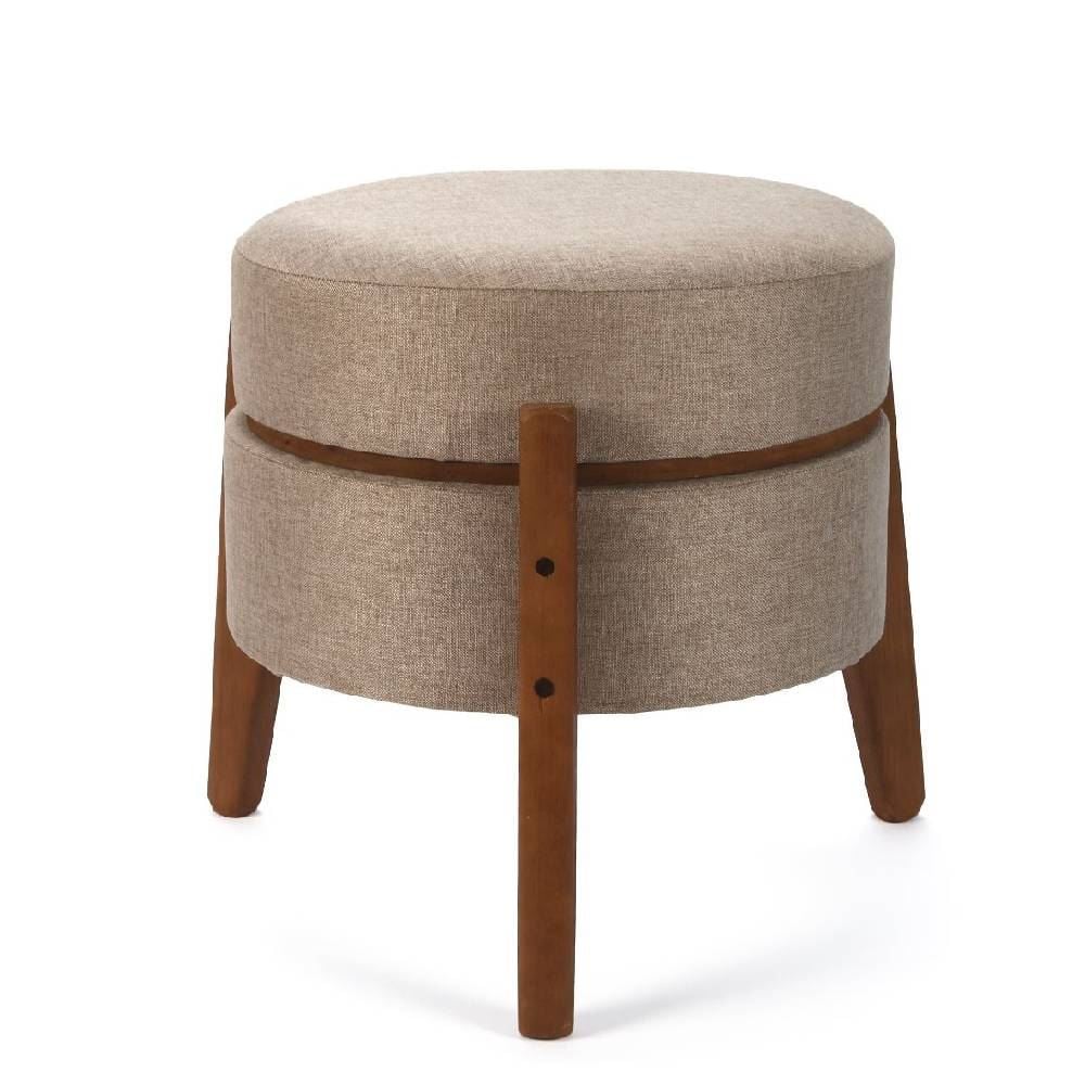 Puff Multiuso Jakarta 39X41cm Havan Casa - Taupe