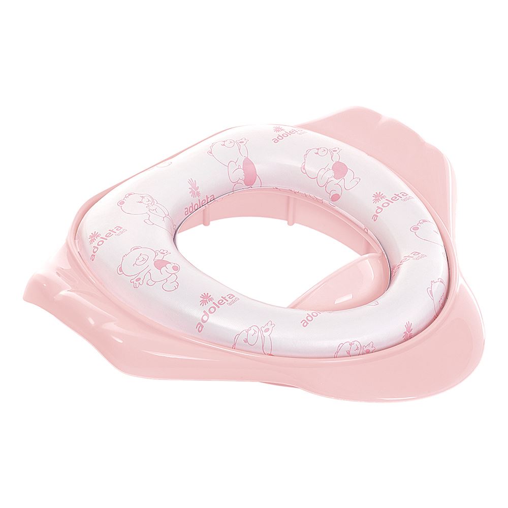 Redutor Sanitário com Almofada Anatômico Adoleta Bebê - Rose