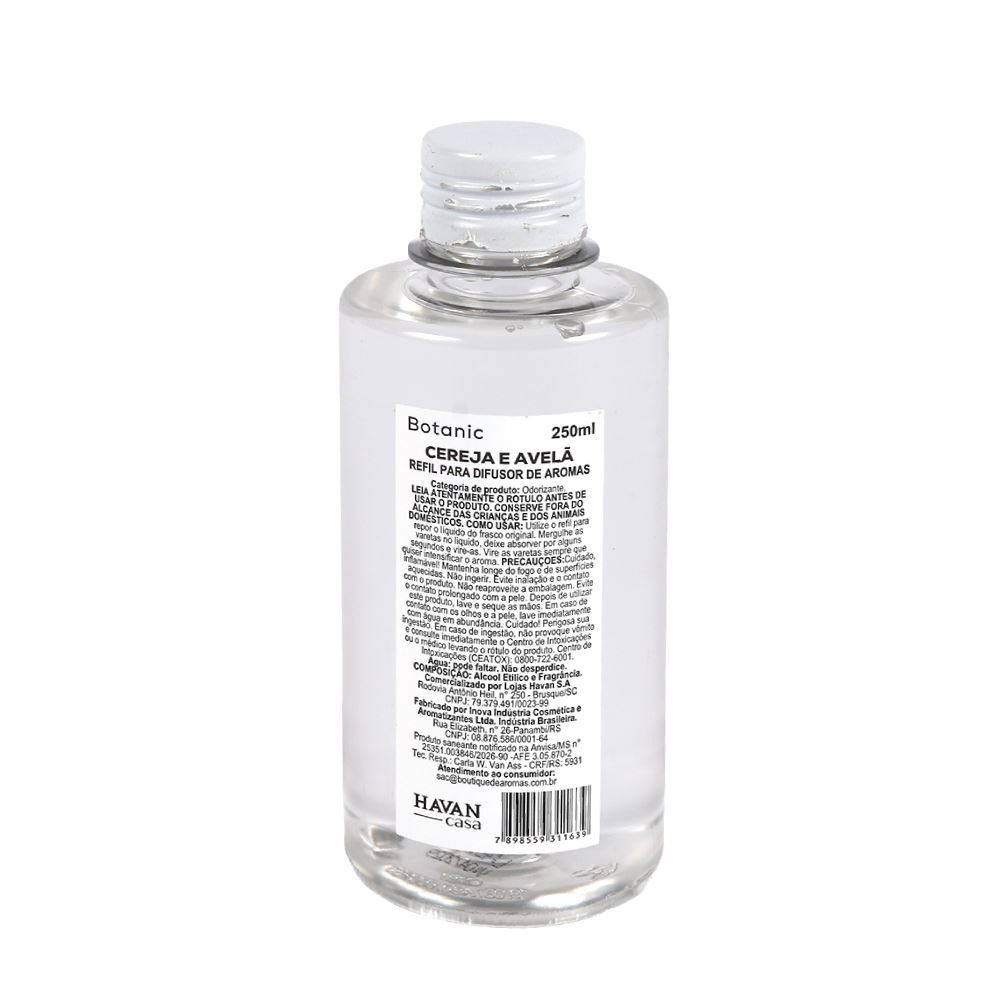 Refil Difusor de Aromas Botanic Havan Casa - Cereja