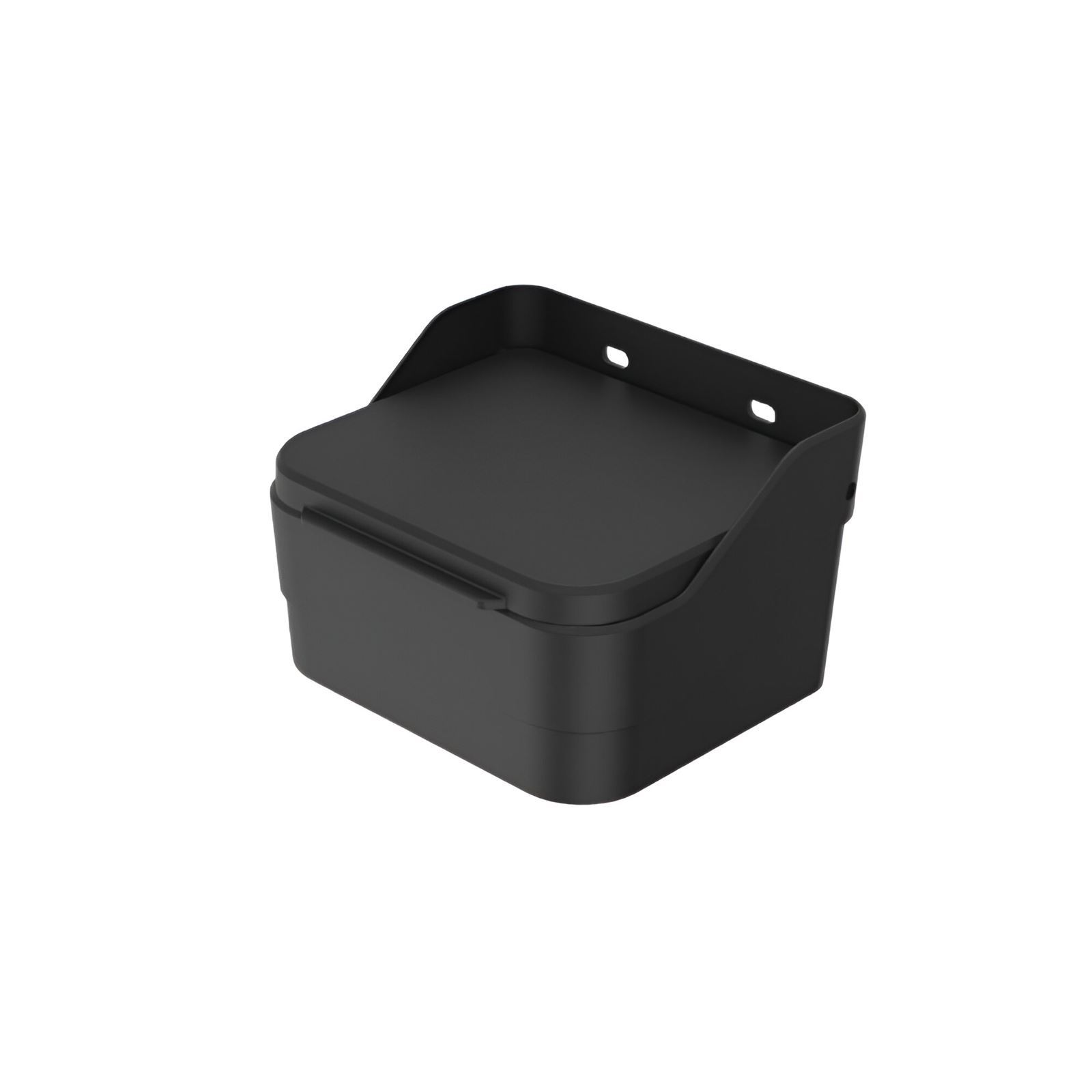 Saleiro De Plástico Trium Ou 13Cm - Preto