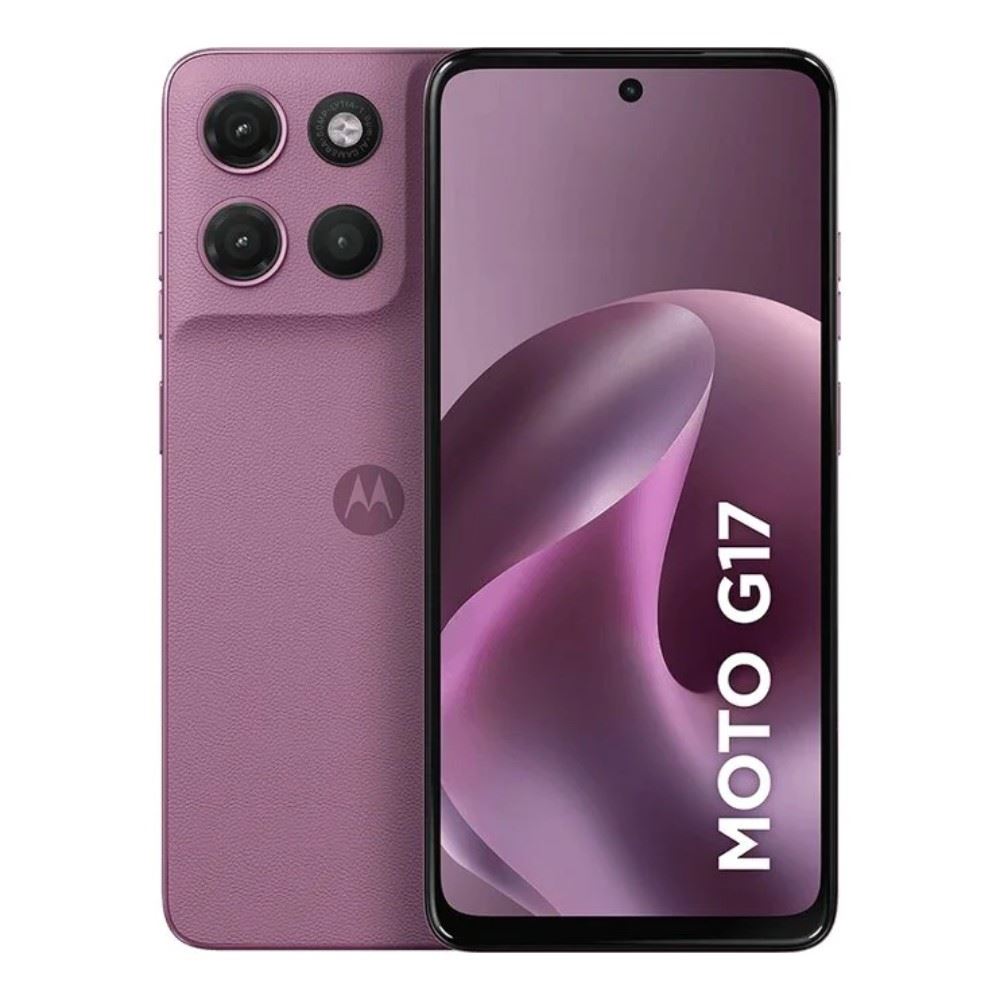Celular Smartphone Motorola Moto G17 4G 256Gb 4Gb - Rosa