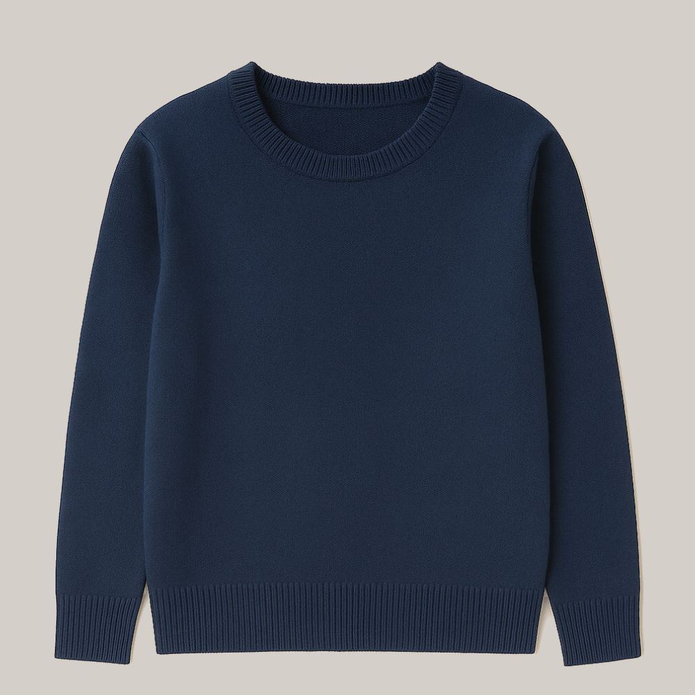 Suéter Infantil Menino De Tricot 1 a 3 Anos Yoyo Kids Marinho
