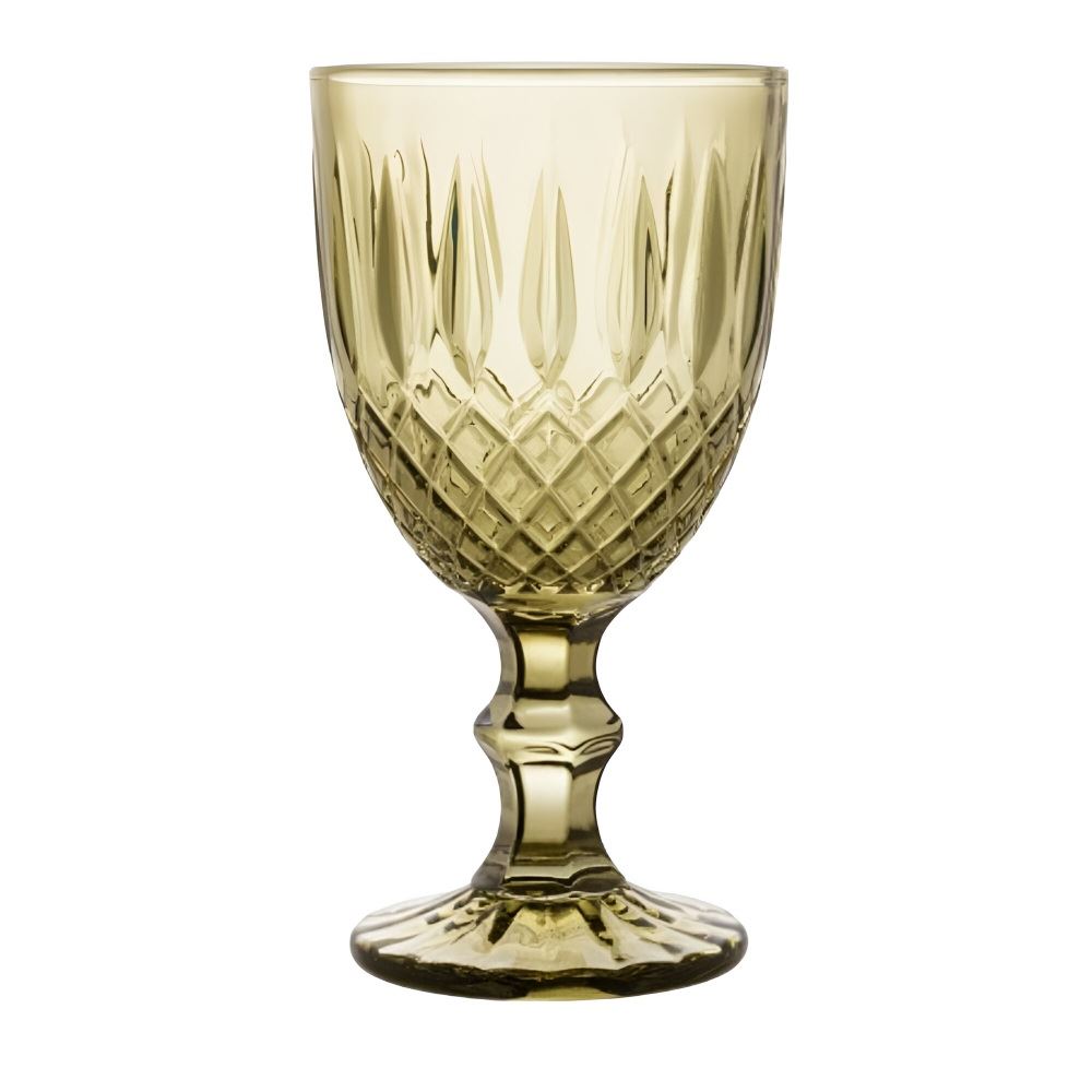 Taça de Água Greek Wolff 345Ml - Verde