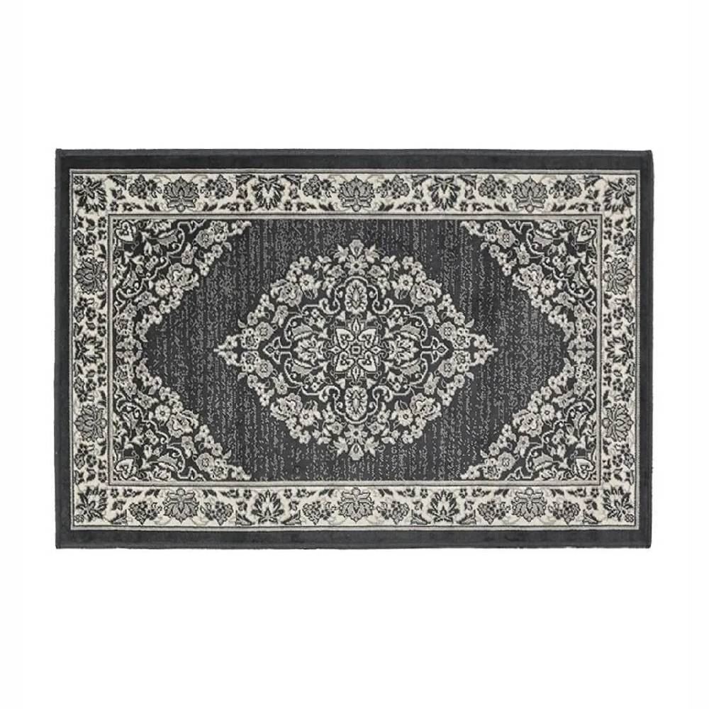 Tapete Para Quarto E Sala 1,40X2,00 M Belga Havan Casa - Moldura Chumbo