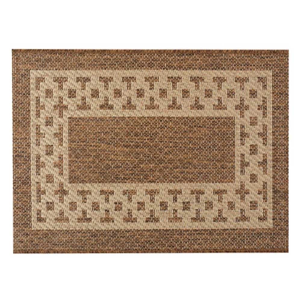 Tapete para Quarto e Sala Cancun 2,00X3,00 m Sisal Havan Casa - Grega Marrom