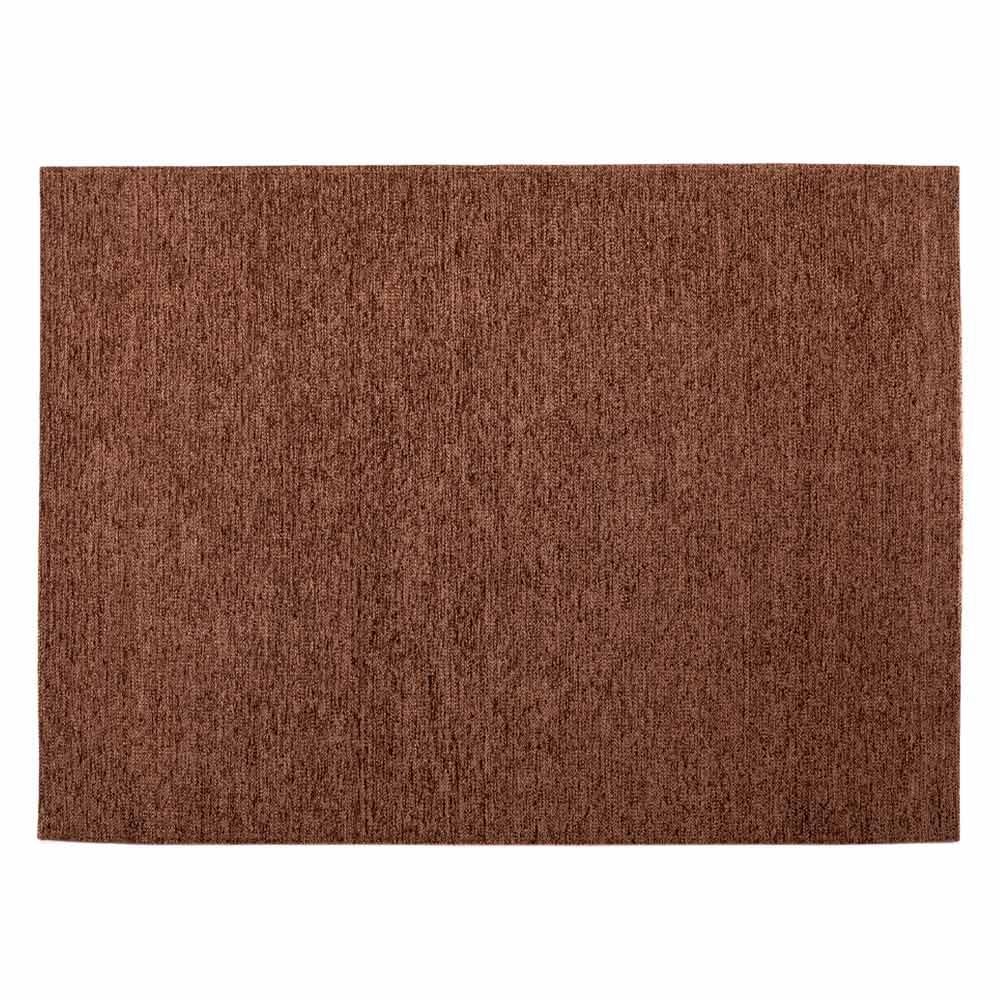 Tapete para Quarto e Sala Chenile 1,20X1,60 m Havan Casa - Marrom Sólido