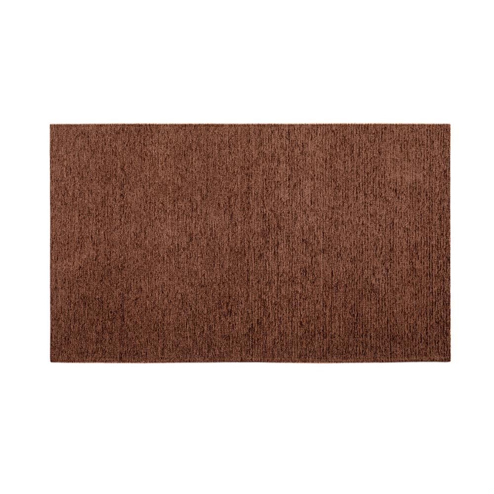 Tapete para Quarto e Sala Chenille 55X85 cm Havan Casa - Marrom Sólido