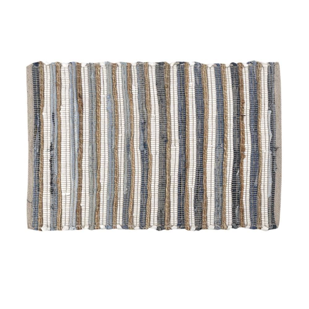 Tapete Para Cozinha Denim 50X80cm Havan Casa - Azul 220659