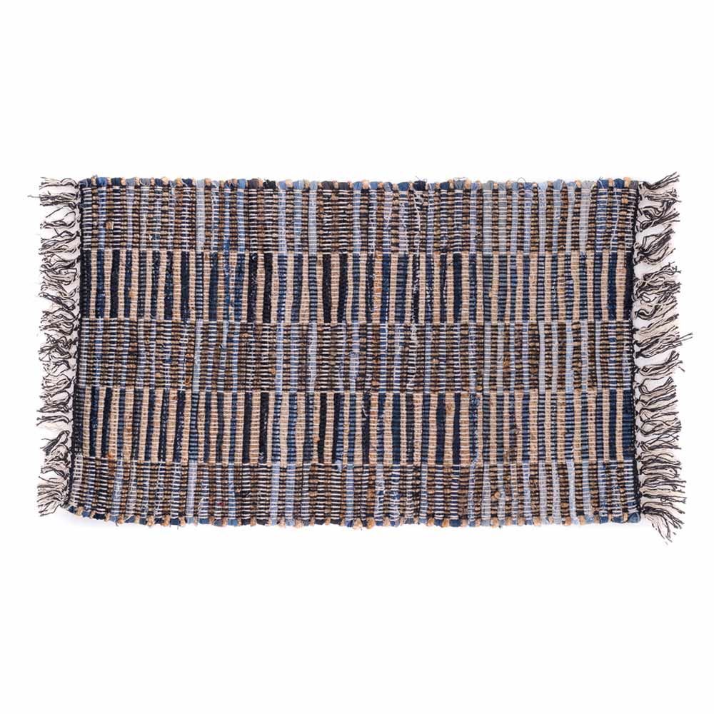 Tapete Para Cozinha Denim 50X80cm Havan Casa - Azul Escuro